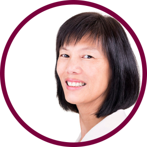 Headshot of Dr. Janice Eng on white background.
