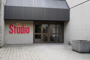 The Studio entrance at FirstOntario Concert Hall (formerly Hamilton Place)